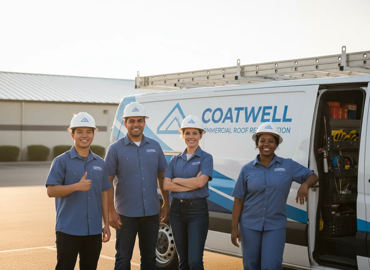 Commercial roof coating company in Castle Rock, WA